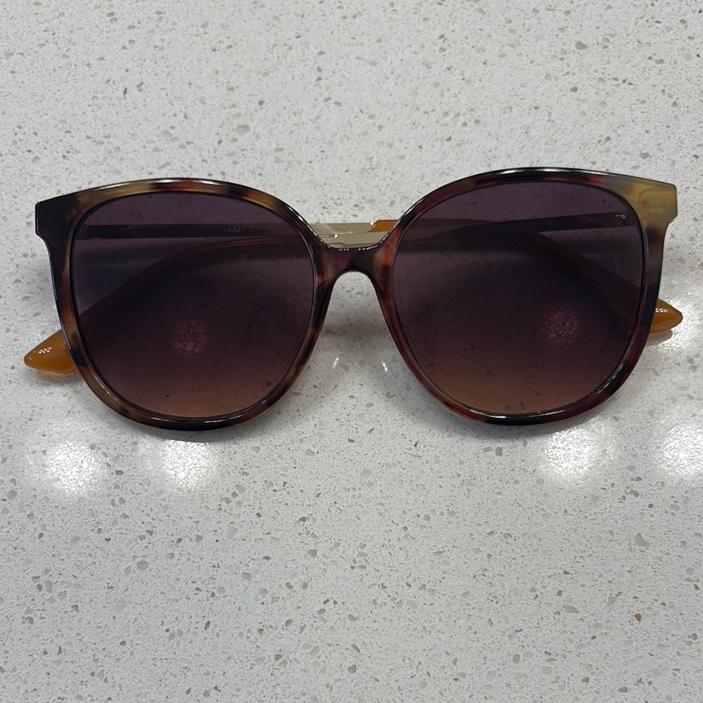 LOFT Tortoise Shell Sunglasses